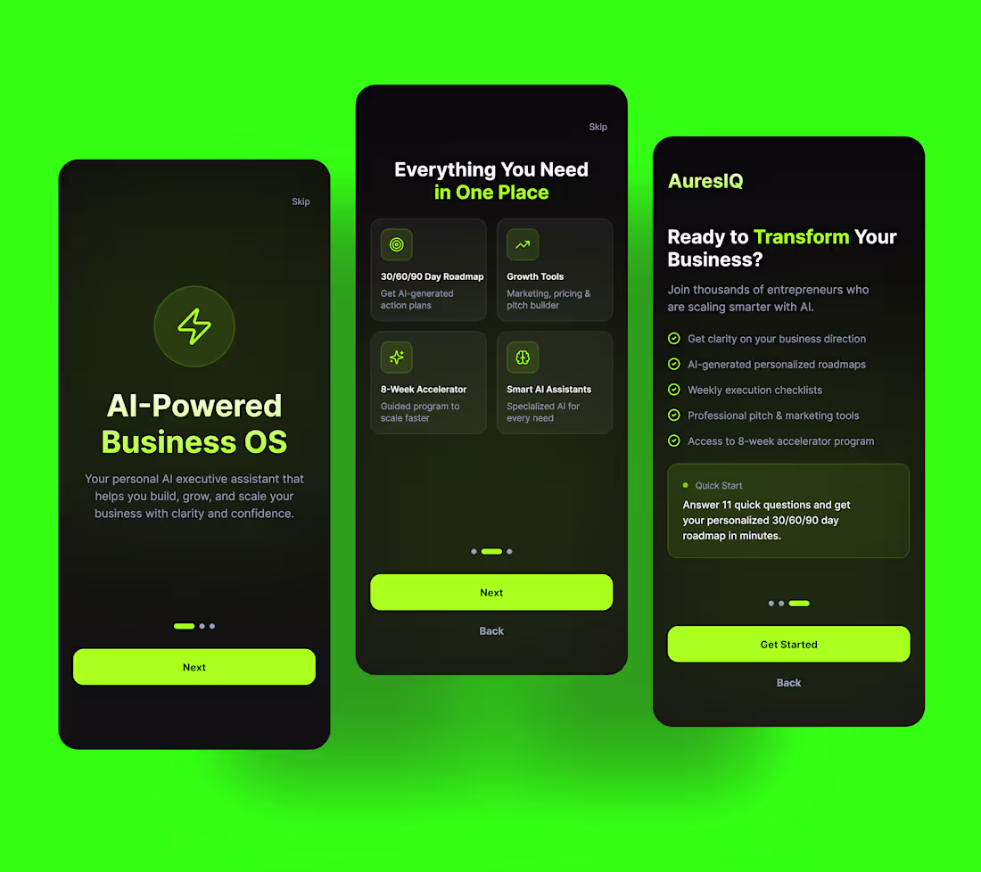 Cover image for A sleek onboarding experience designed
