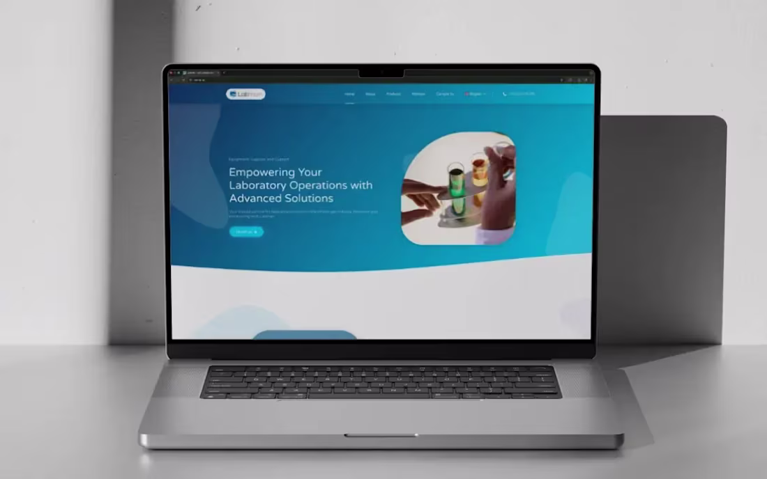 Cover image for Full website for Labman -