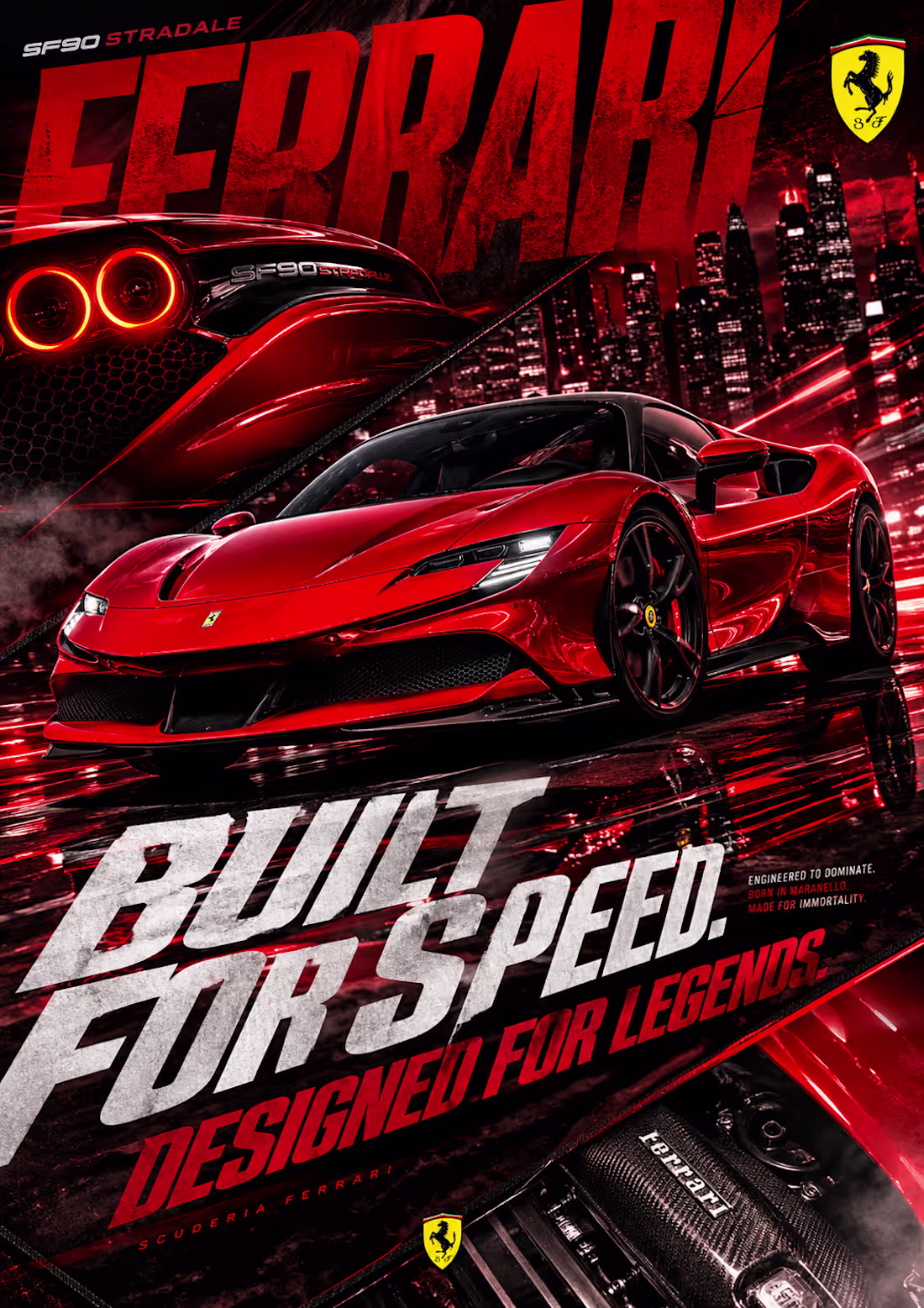 Cover image for Ferrari SF90 Stradale - High-Impact