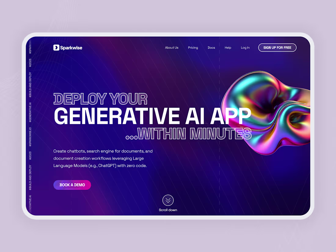 Cover image for Sparkwise (App and Website Design)