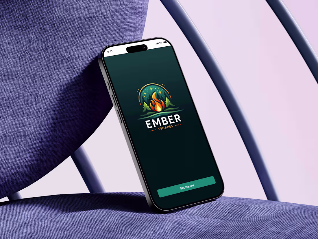 Cover image for Designing the Ember Escapes Travel App Interface