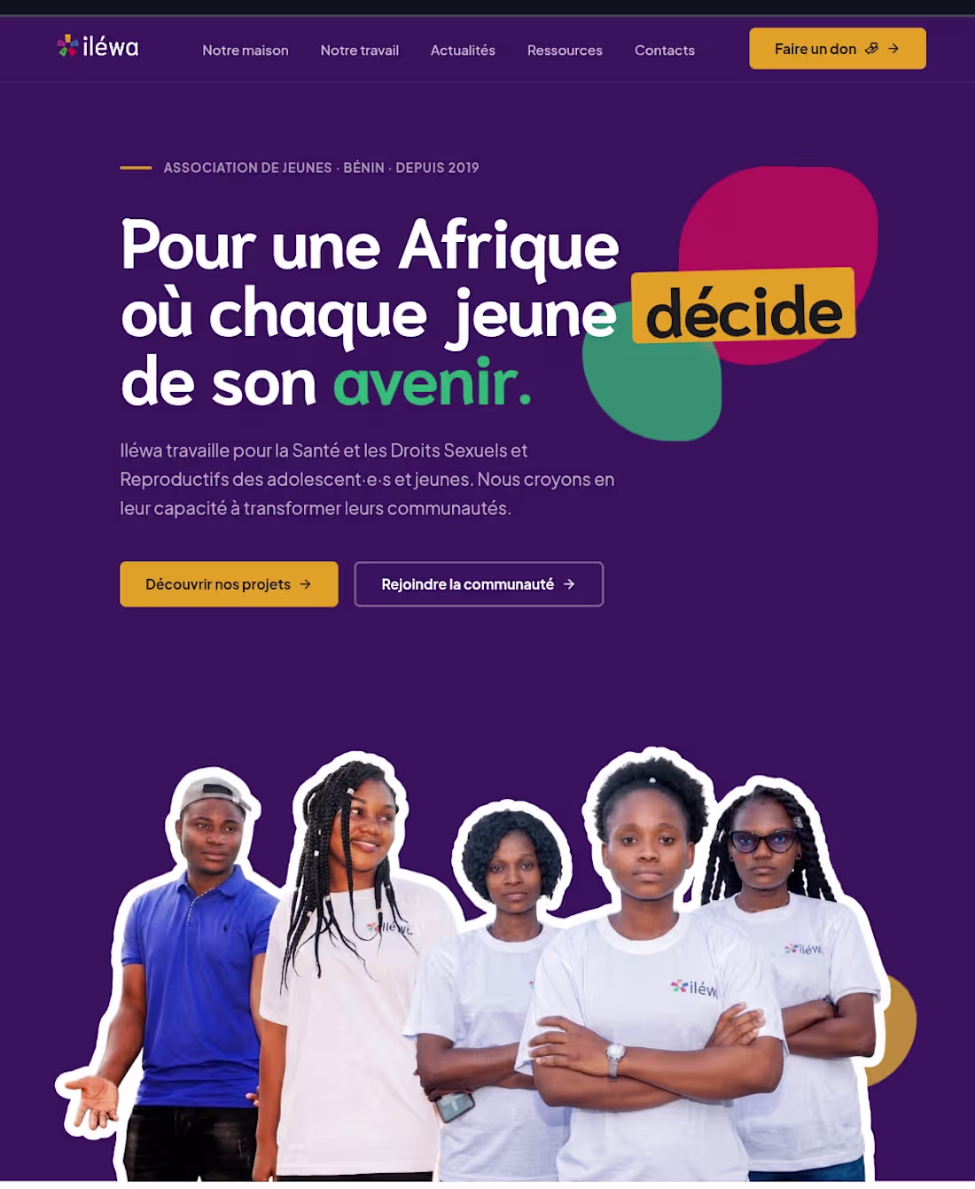 Cover image for NGO website revamp: migrated from
