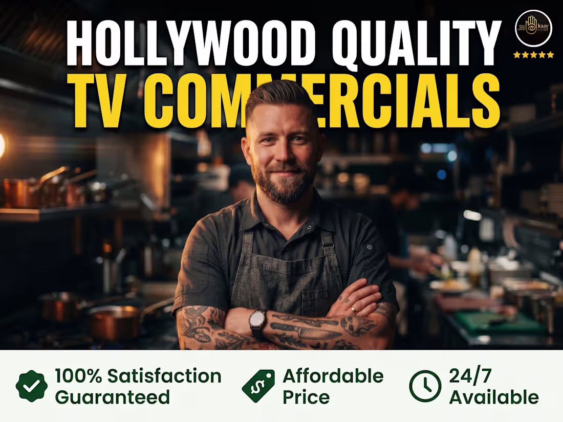 Cover image for Hollywood-quality AI video commercial for your brand