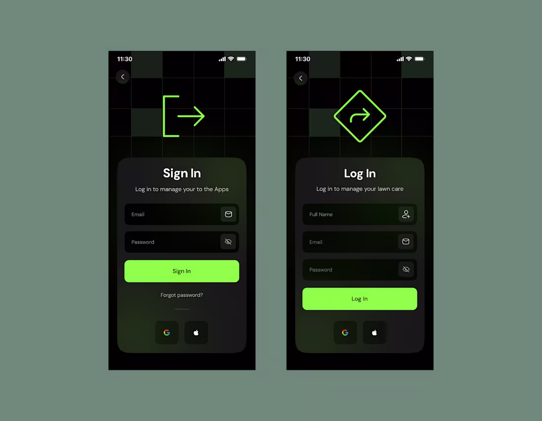 Cover image for Sign In/Log In Mobile App Ui