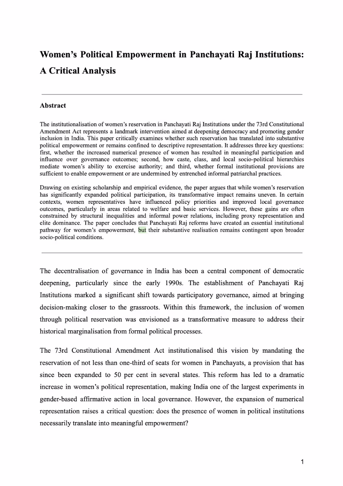 Cover image for Research Paper: Literature Review, Analysis