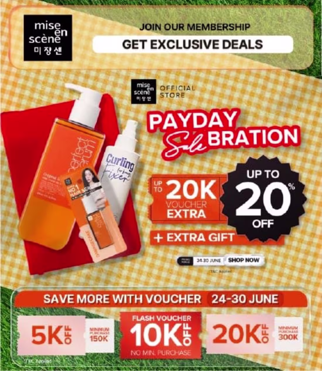 Cover image for Mise en scenè Lazada Homepage