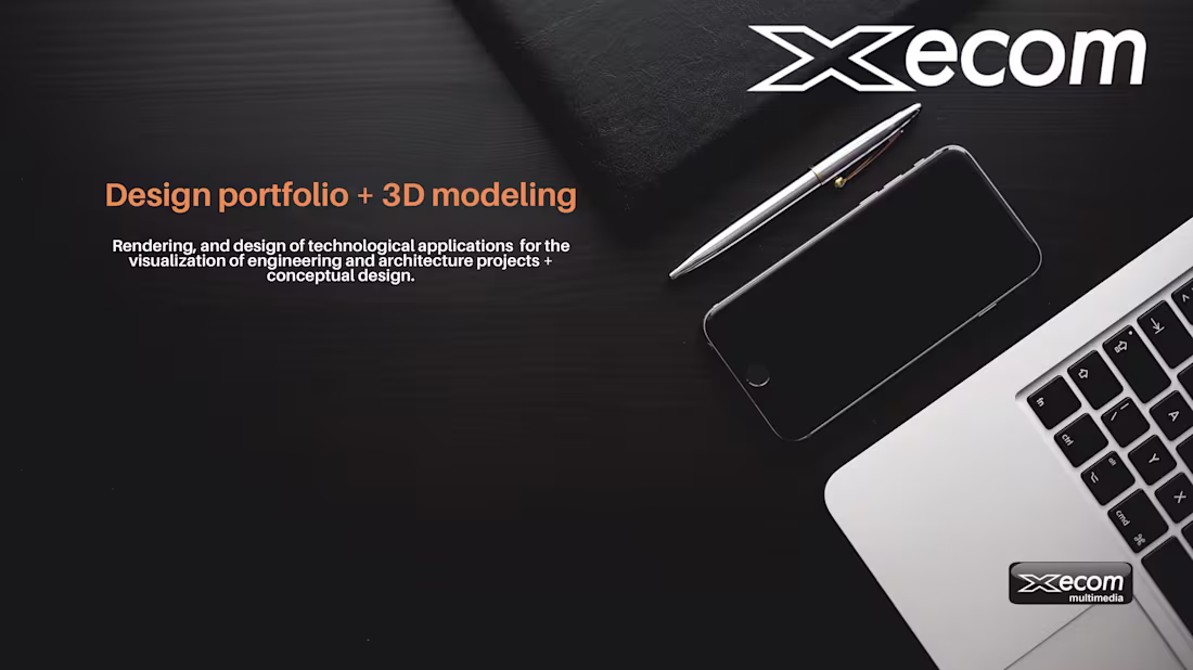 Cover image for Rendering, Visualization 3D Modeling