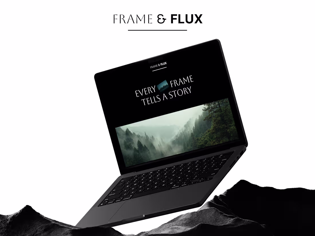 Cover image for Frame & Flux - Photographer Portfolio