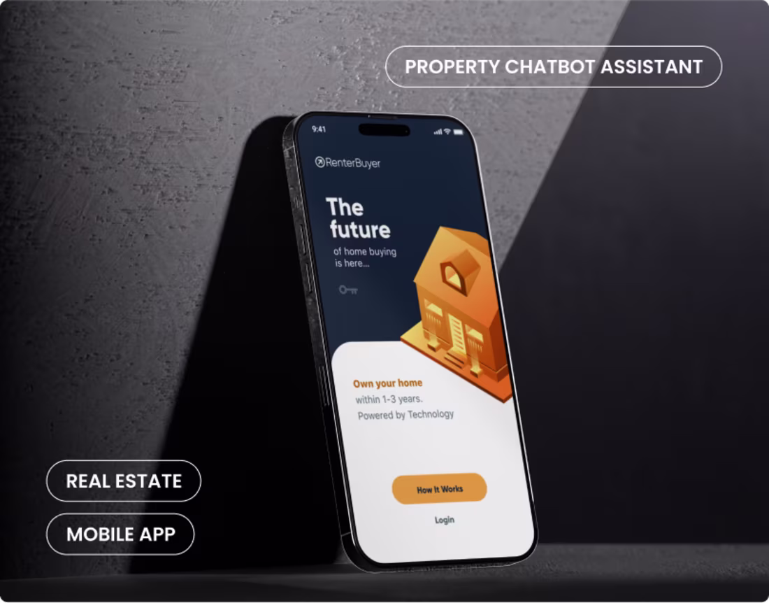 Cover image for Real Estate Chatbot - Mobile App