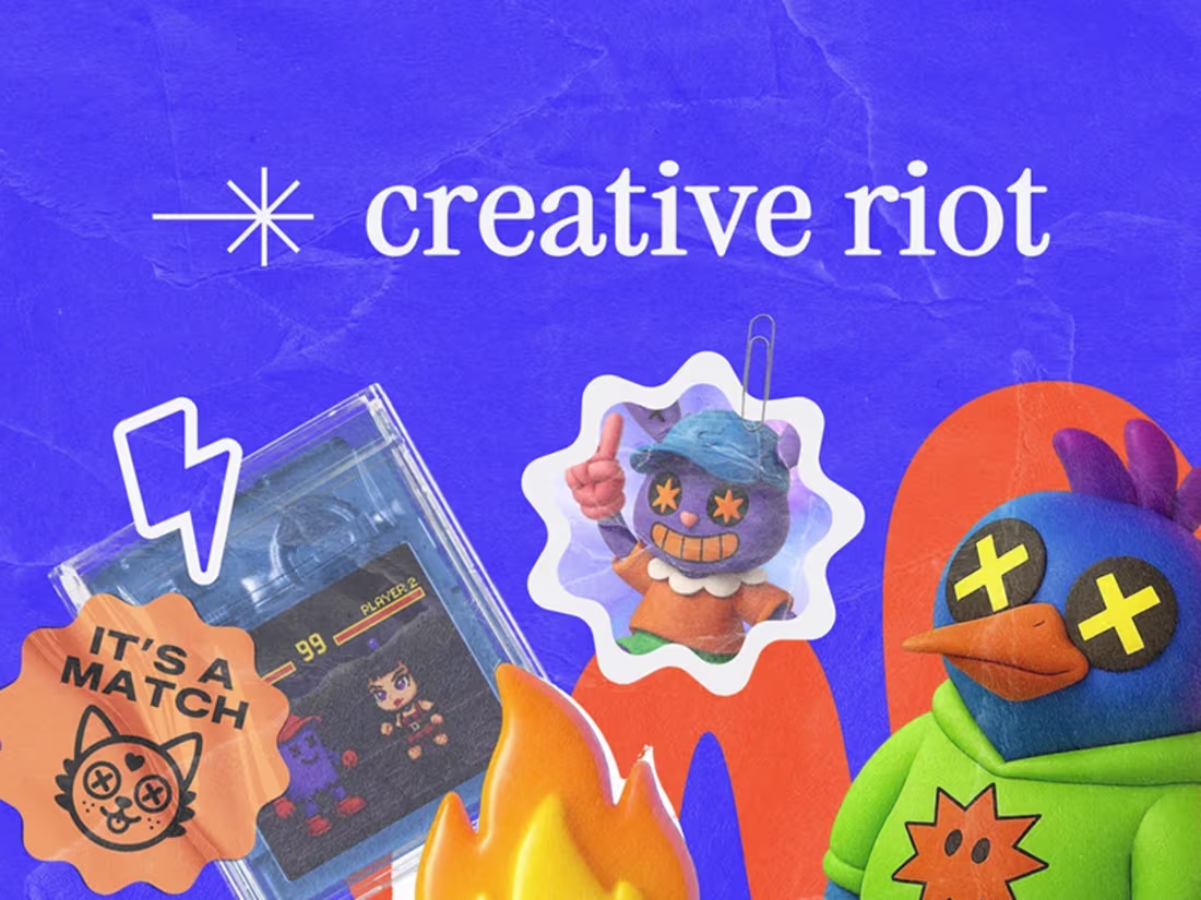 Cover image for Creative Riot - Brand Identity, Website and Deck Design