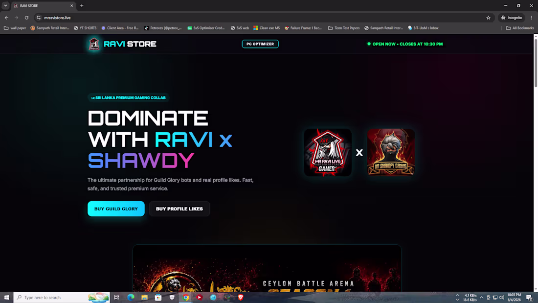 Cover image for Ravi Store — High-Conversion UI/UX