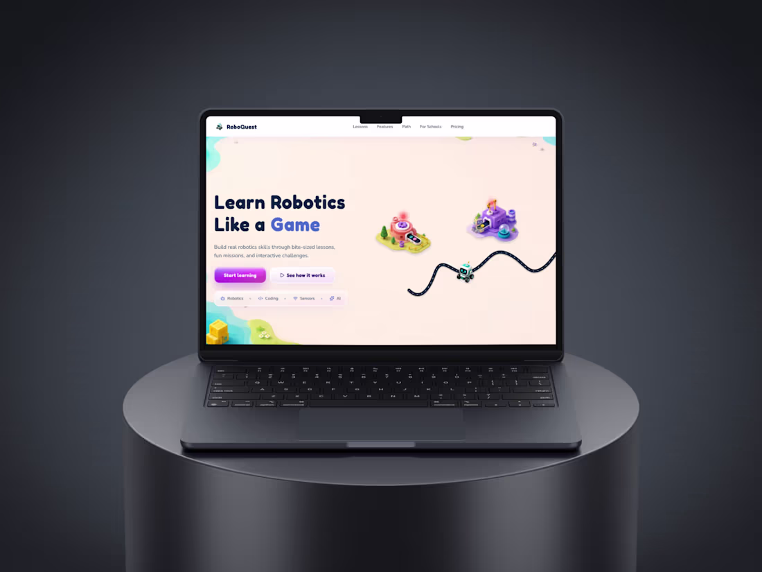 Cover image for STEM education for kids. Designed