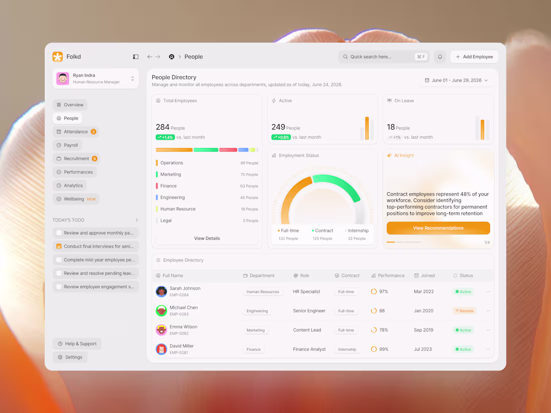 Cover image for New UI exploration for Folkd