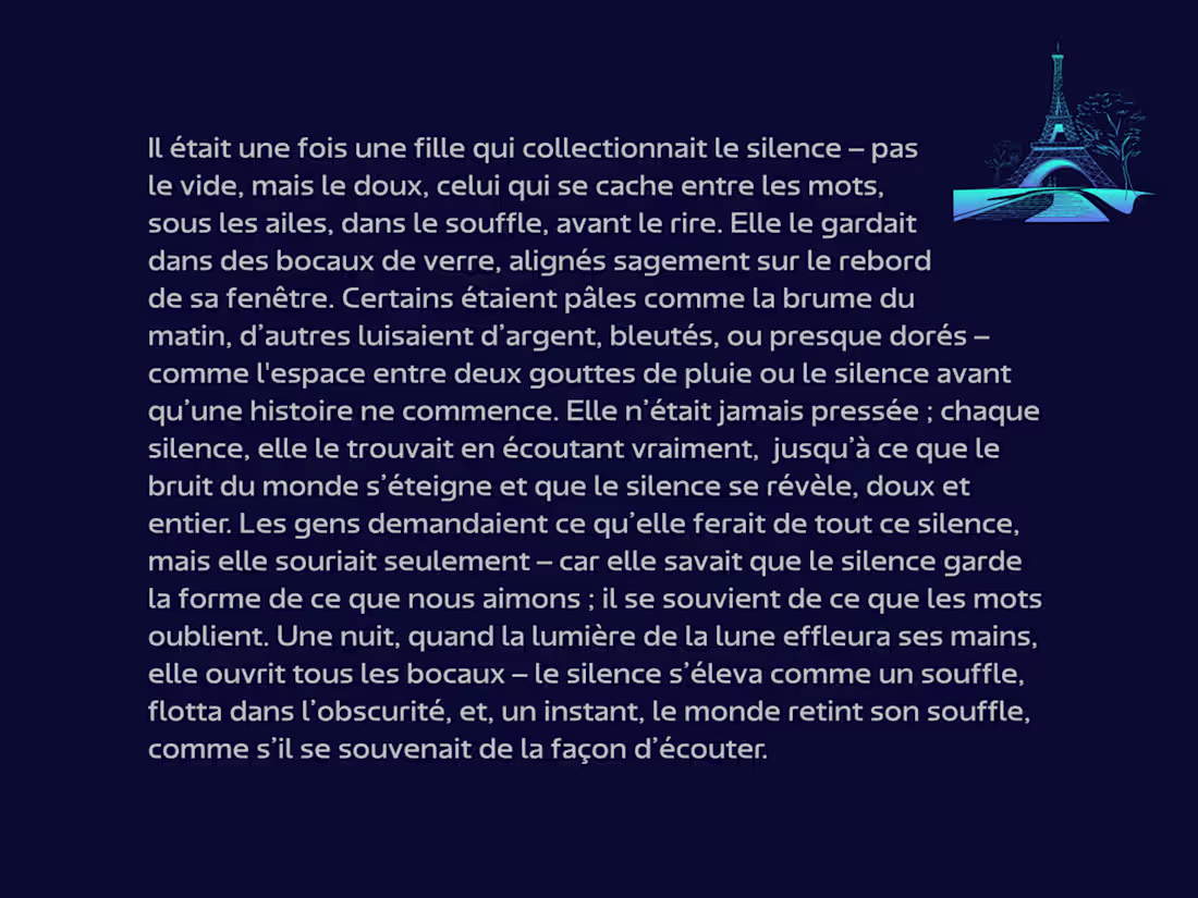Cover image for La Fille qui Collectionnait le Silence