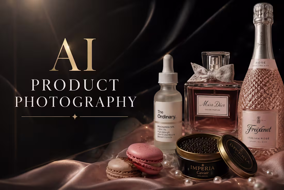 Cover image for PREMIUM AI product visuals for brands and social media 