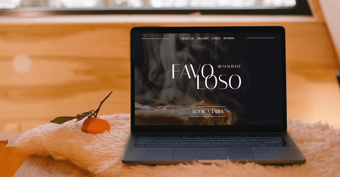 Cover image for Restaurant Landing Page :: Behance