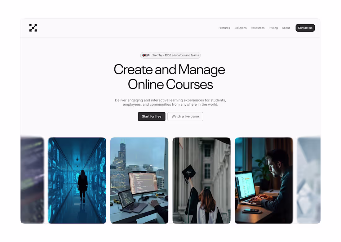 Cover image for Framer Landing Page Design