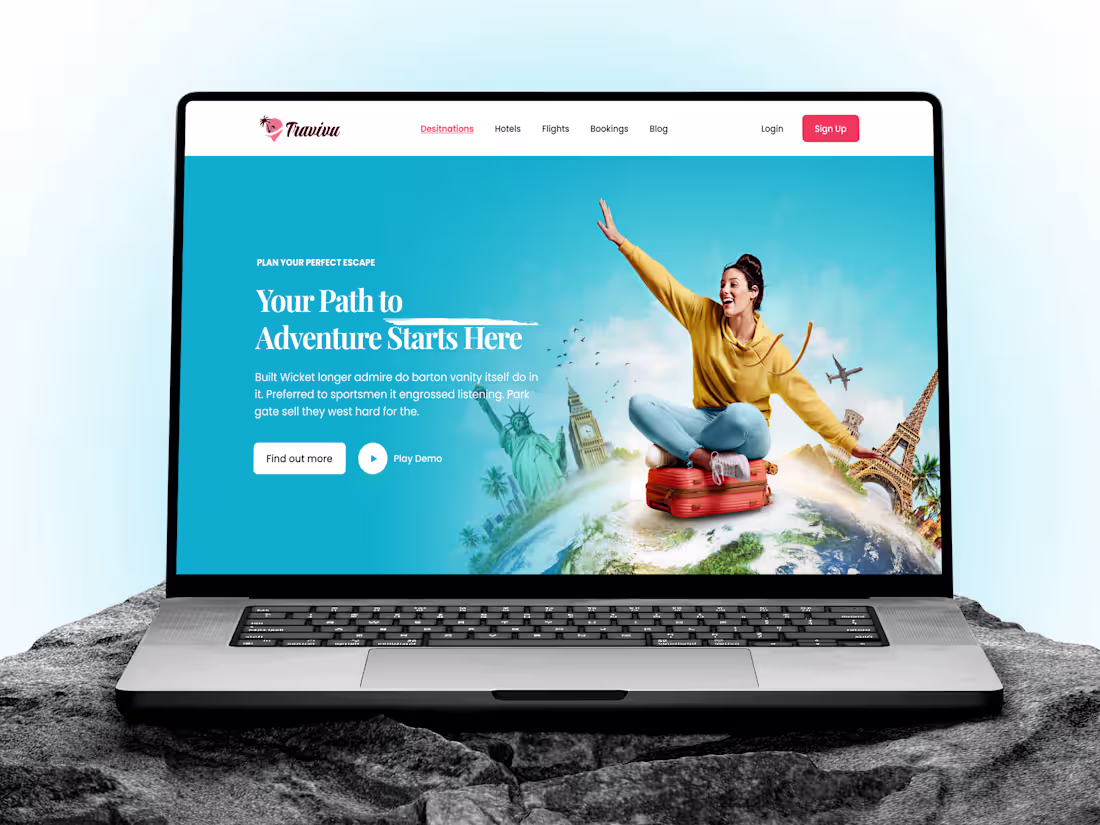 Cover image for Travel Agency | Landing Page