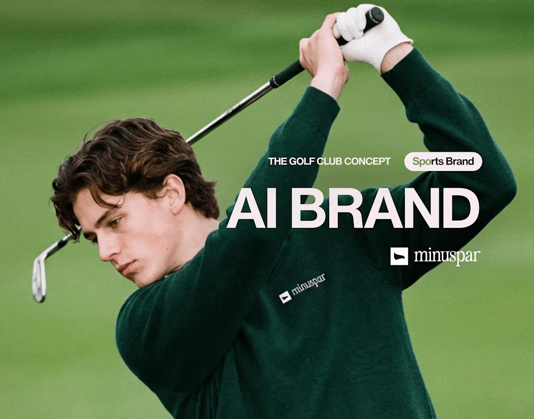 Cover image for AI Brand Concept - Golf Club Sportswear