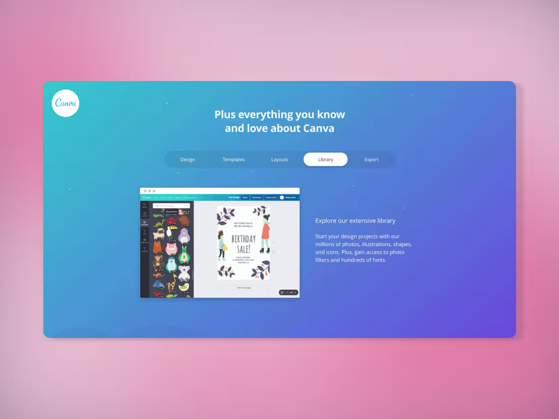 Cover image for Canva: Touches of delight through animations