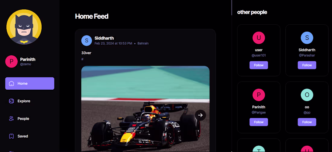 Cover image for Social media APP