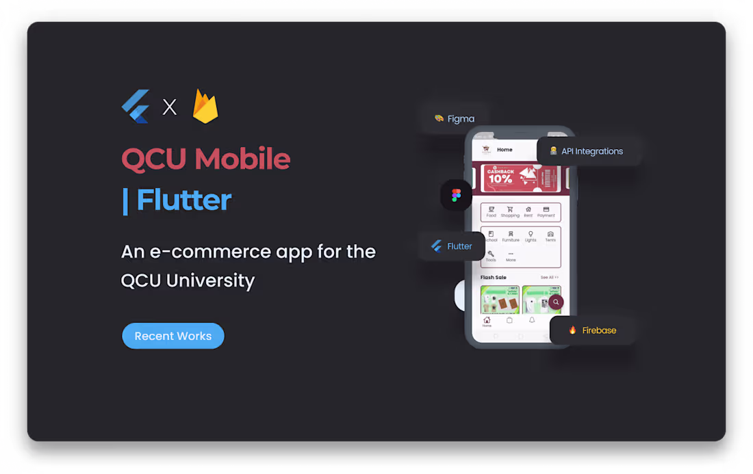 Cover image for QCU Mobile | An e-commerce app for the QCU University