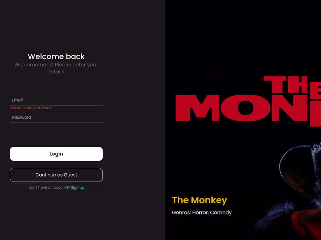 Cover image for Movibes - movies website