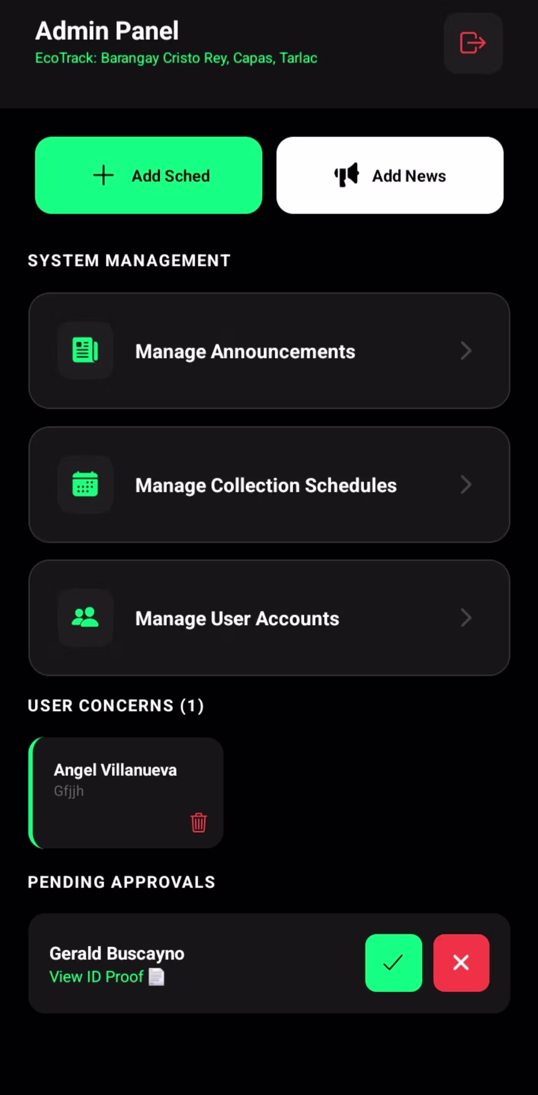 Cover image for EcoTrack – Waste Segregation Management