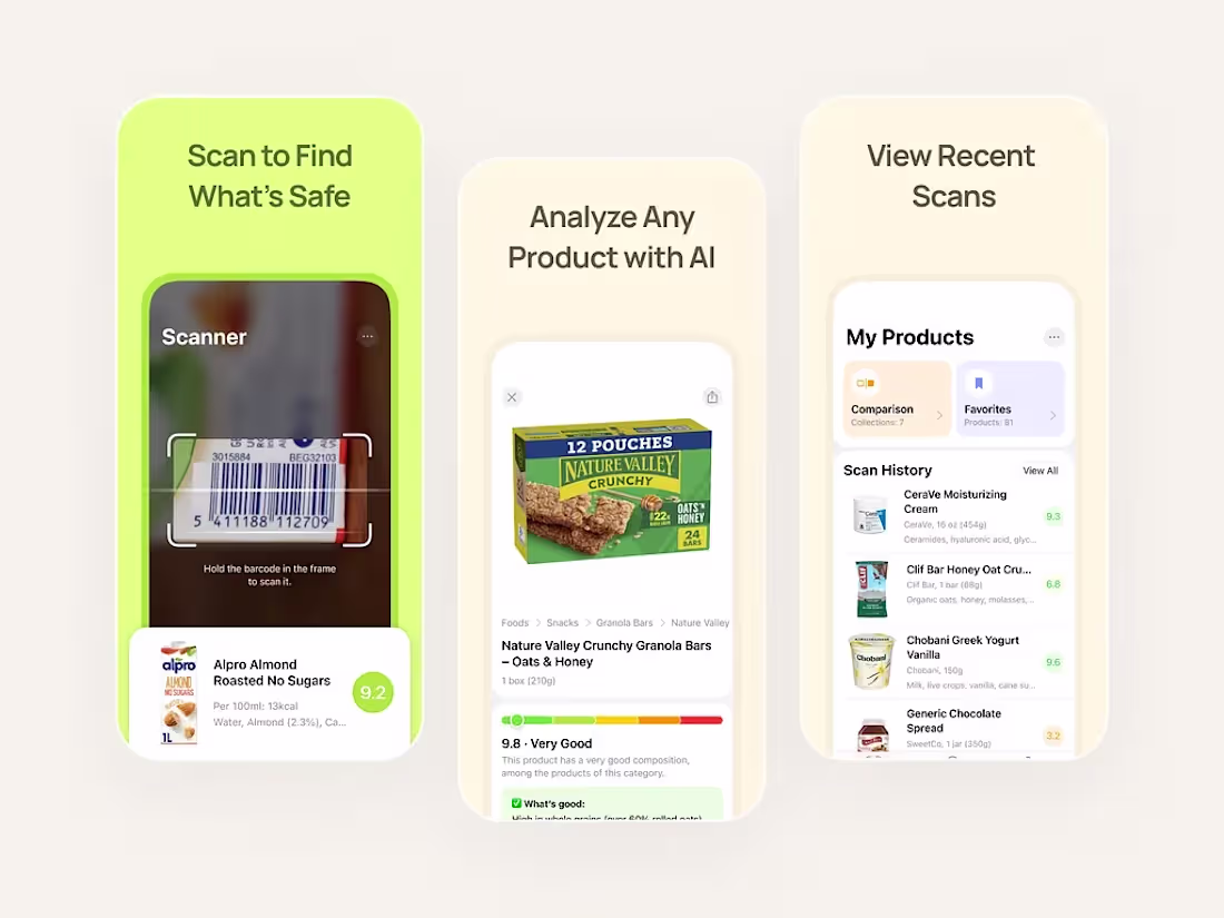 Cover image for Ai Product Scanner App Screenshots