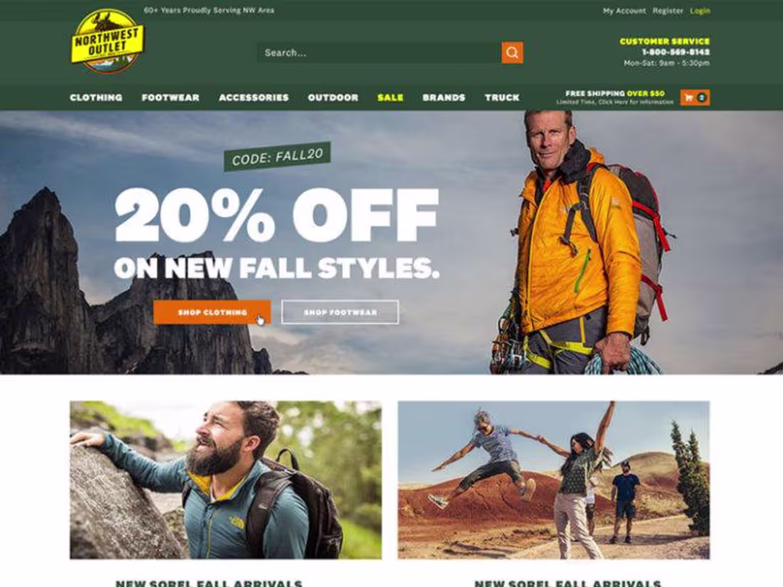 Cover image for NORTHWEST OUTLET