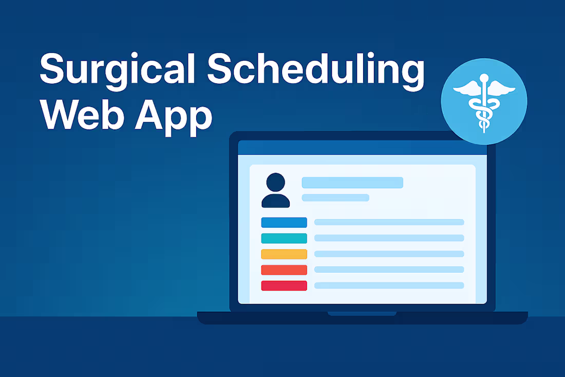 Cover image for Problem

Surgical Office Internal Scheduling &