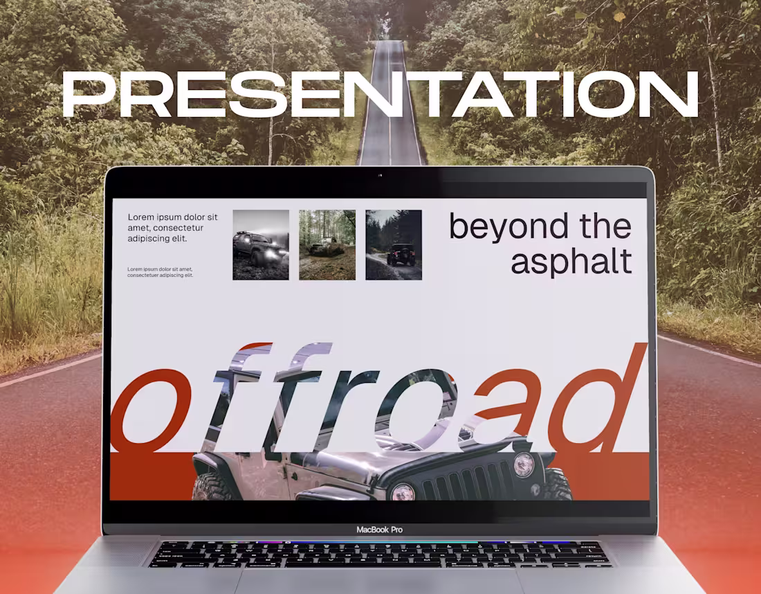 Cover image for Off-Road Meetup Presentation Strategy Powerpoint