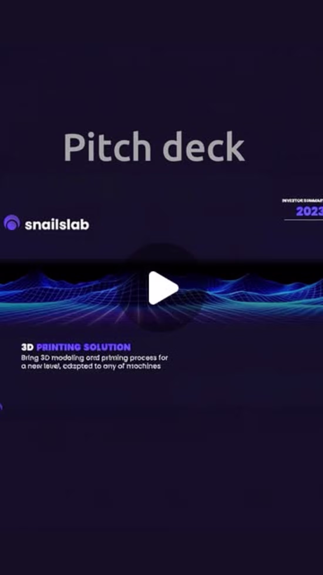 Cover image for Tech Startup Fundraising Deck — Seed & Series A Ready.