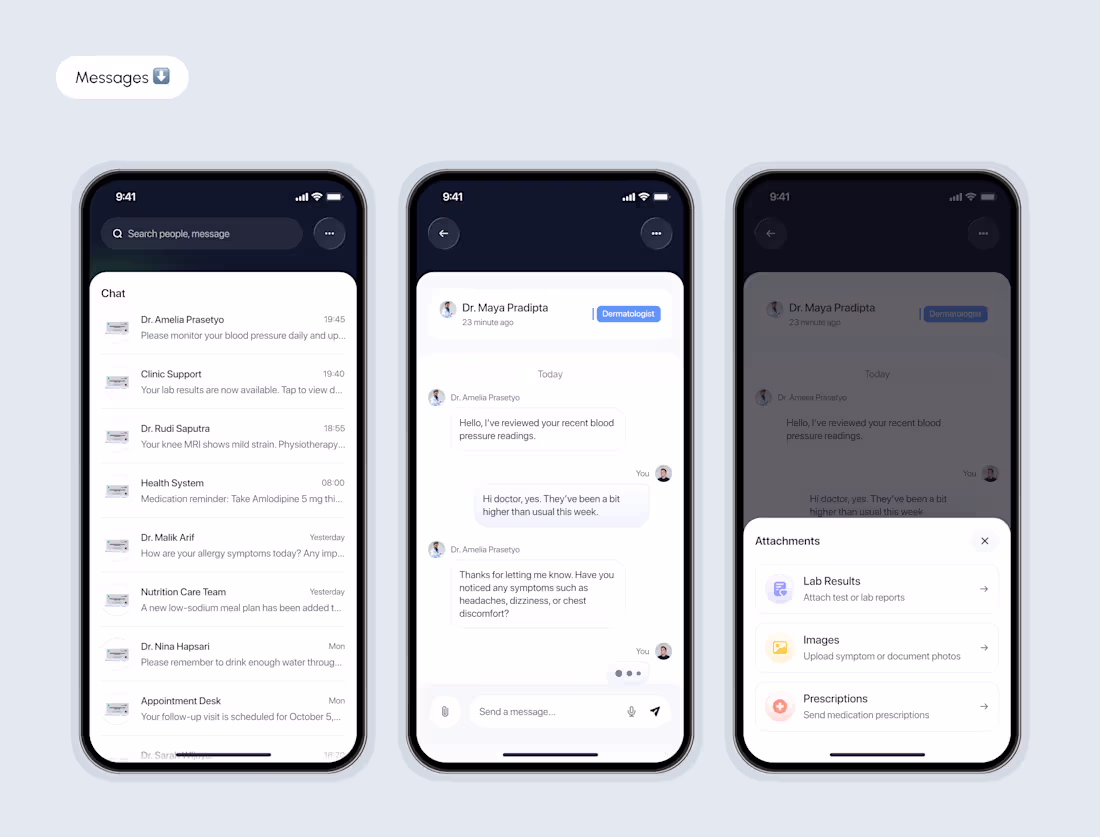 Cover image for Healthcare Mobile App UI/UX Design