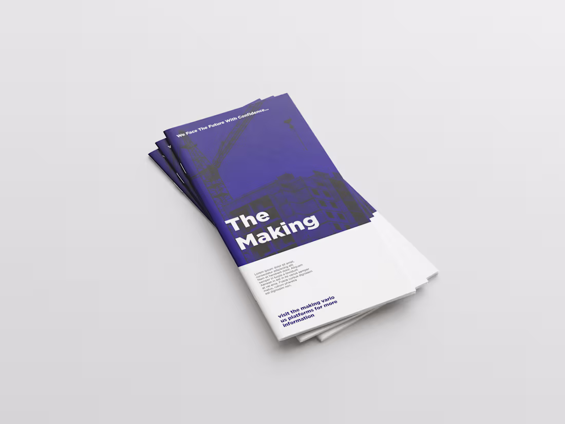 Cover image for The Making Brochure Project is