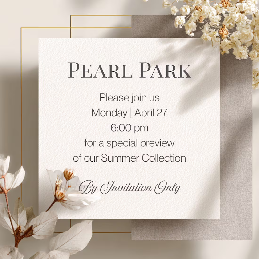 Cover image for A mock-up of an invitation.