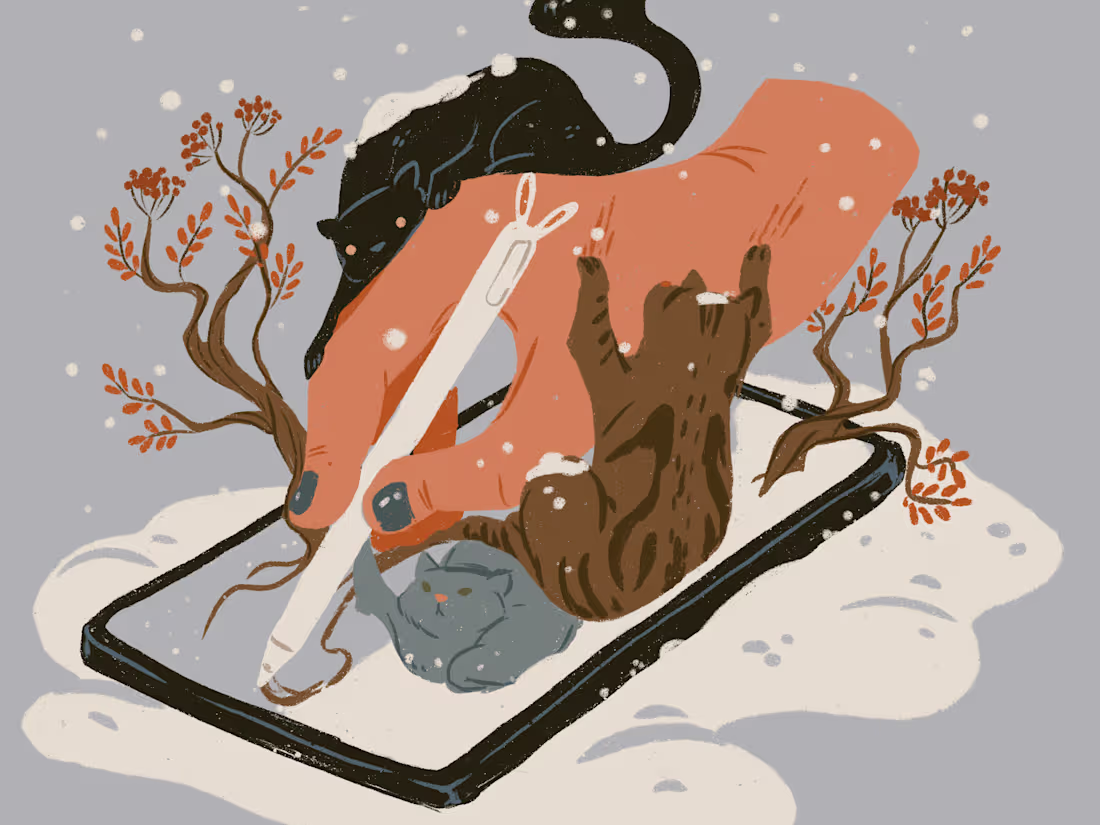 Cover image for Winter Cats Artwork