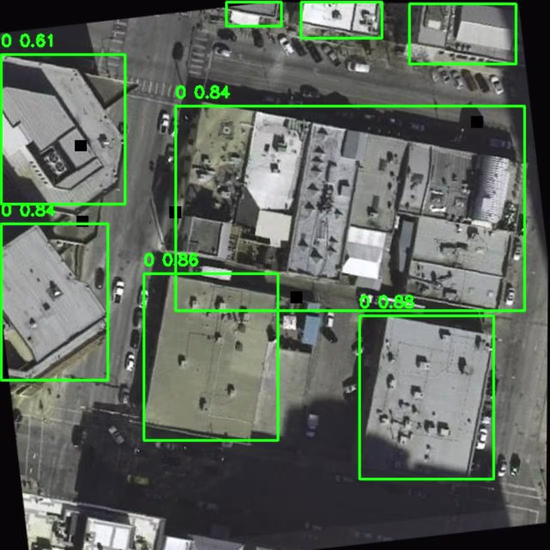 Cover image for Building Detection (YOLOv12) – Trained deep learning model o...
