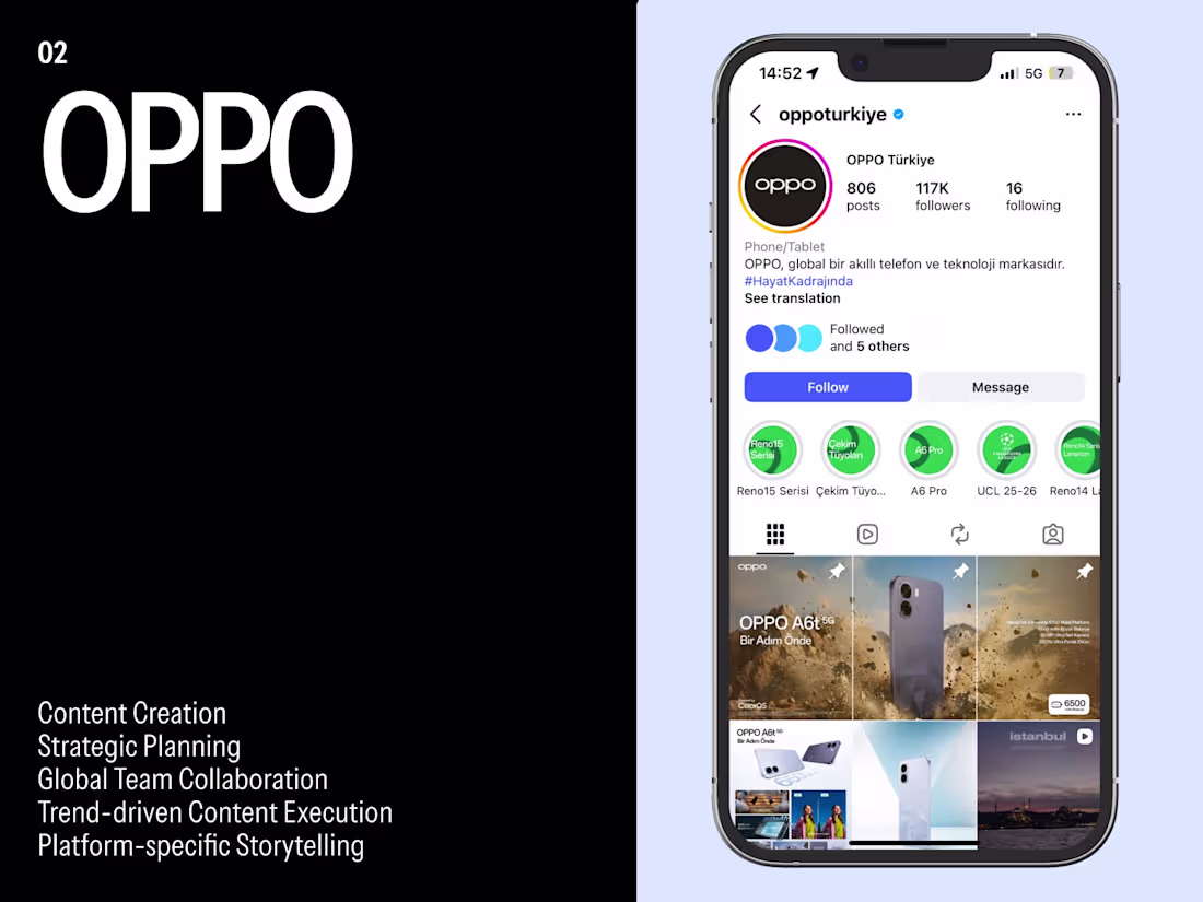 Cover image for Digital Content Strategy for OPPO Türkiye