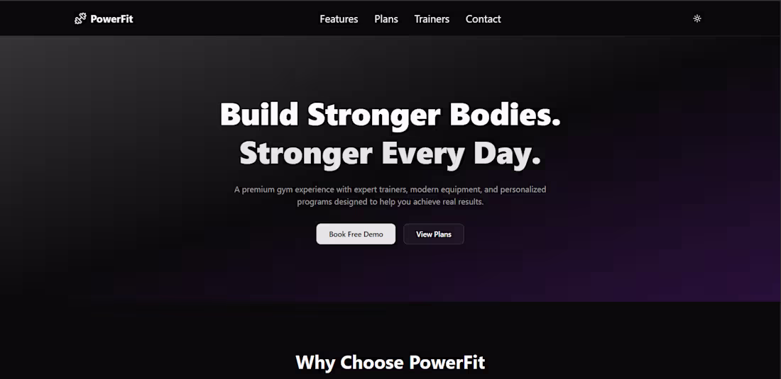 Cover image for Fitness landing pages