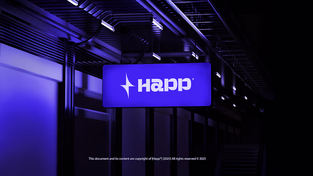 Cover image for Happ - Mobile App & Branding