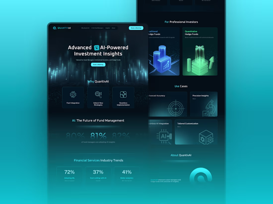 Cover image for QuantivAI (Design + Dev)