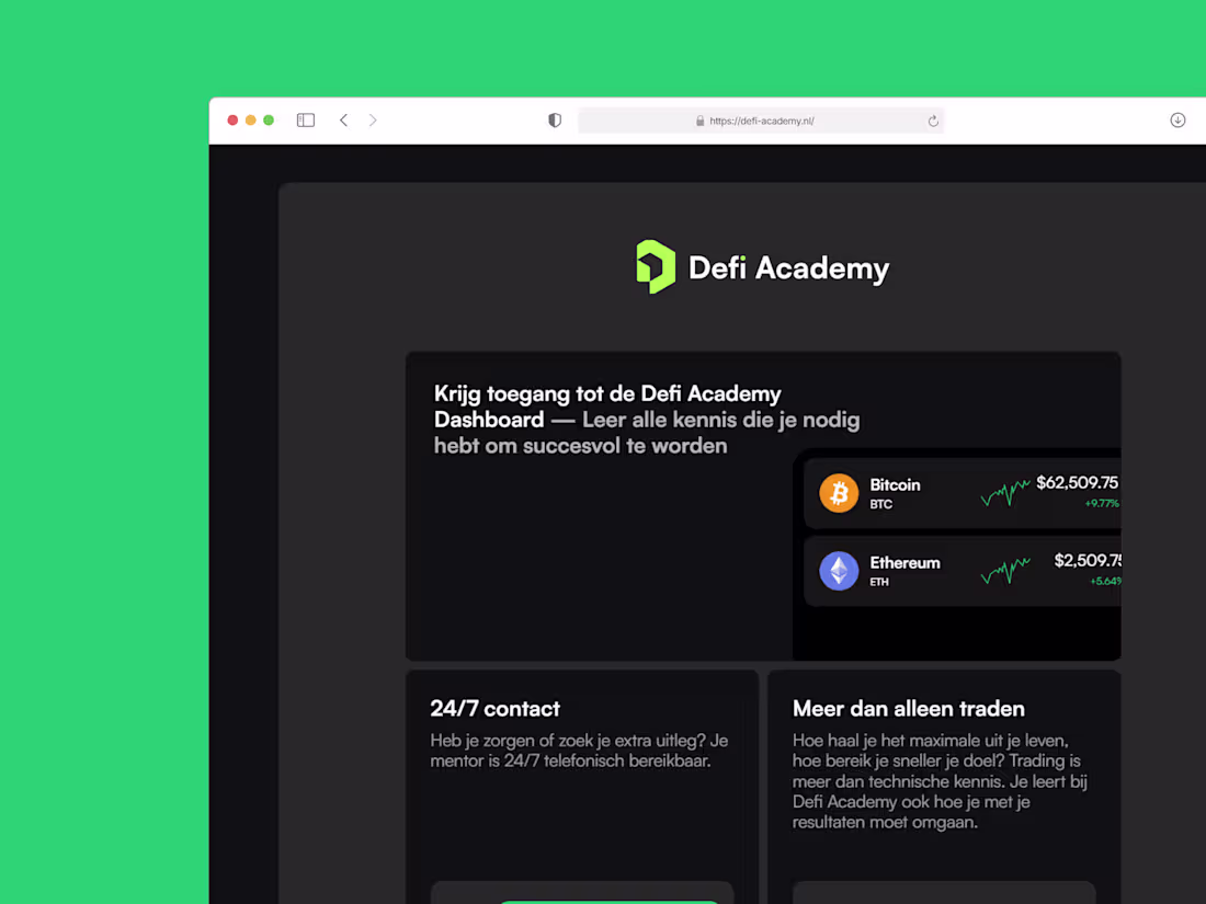 Cover image for Defi Academy