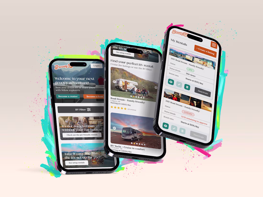 Cover image for Custom UX/UI design from an industry professional.