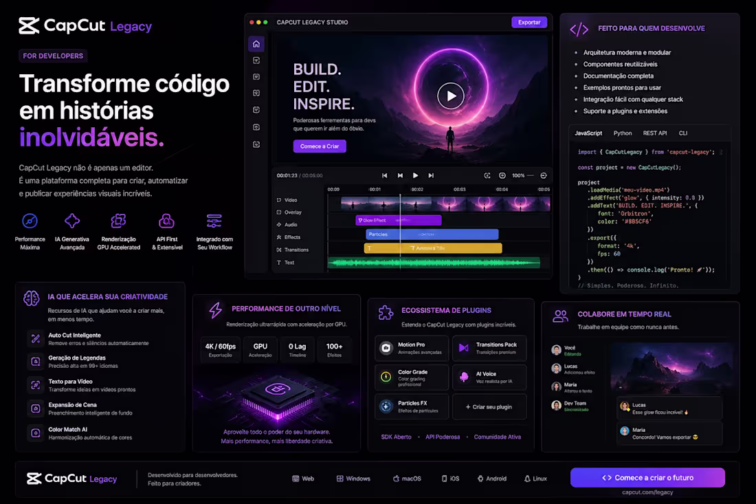 Cover image for CAPCUT LEGACY
CapCut Legacy is a
