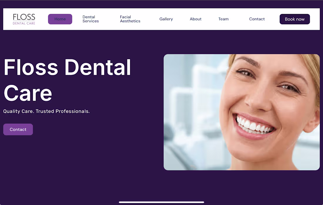 Cover image for Website design and build for