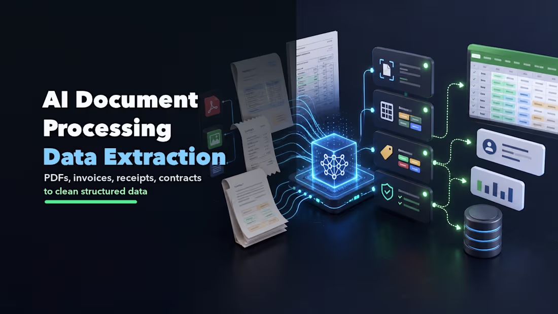 Cover image for AI-Powered Document Processing and Data