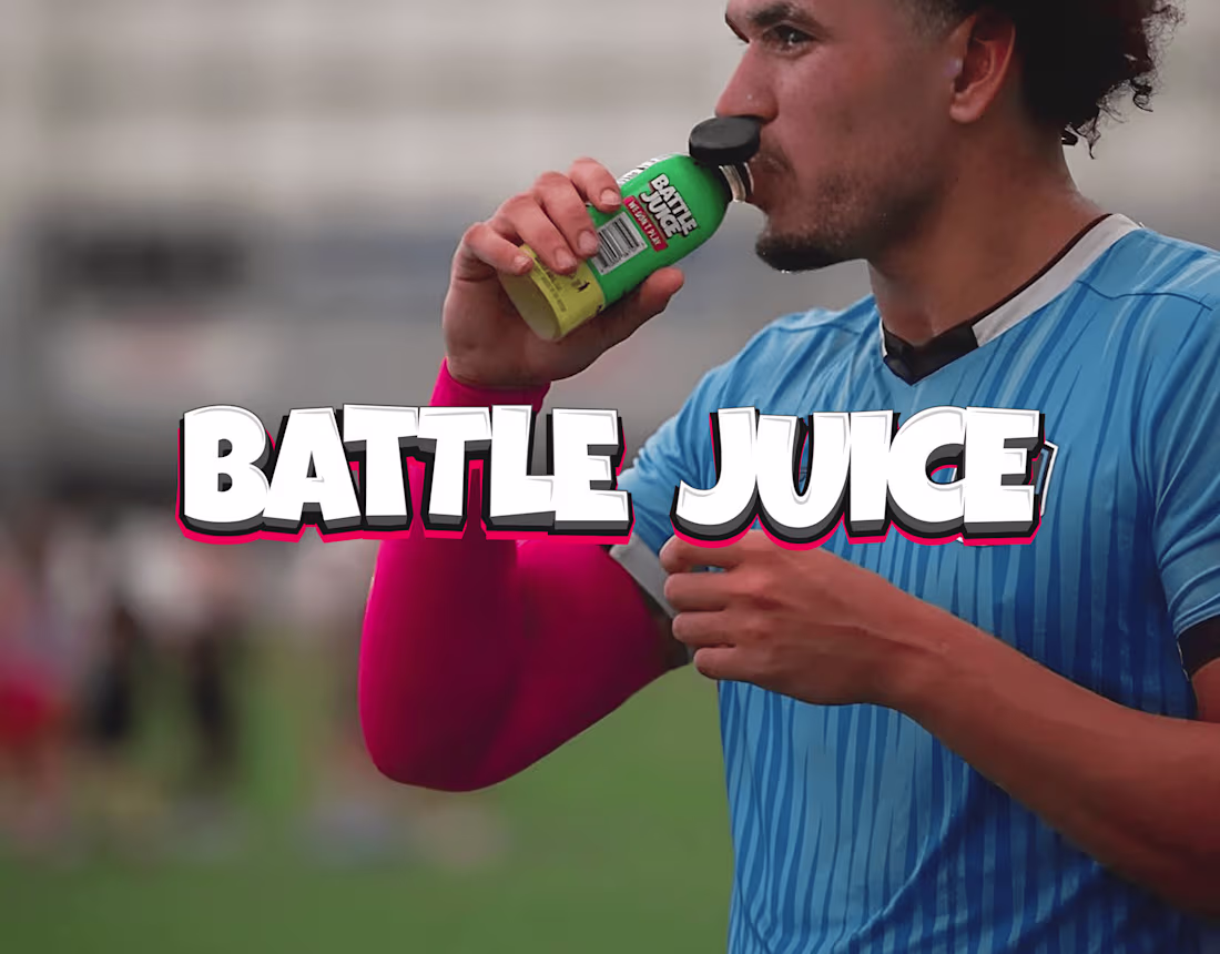 Cover image for Homepage UI Design — Energy Drink Brand · Figma