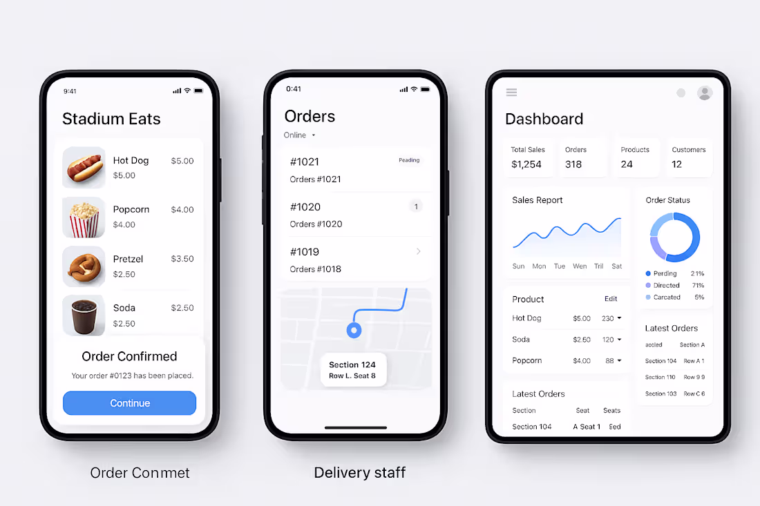 Cover image for Stadium Food & Beverage Ordering Platform