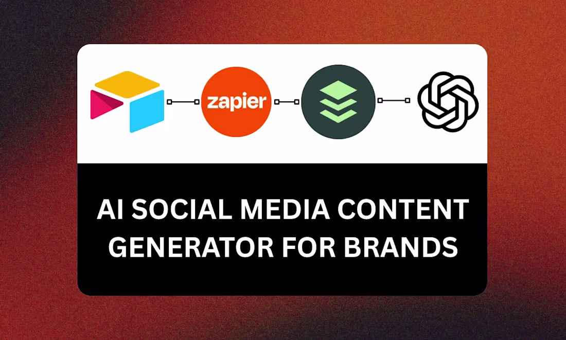 Cover image for AI Social Media Content Generator